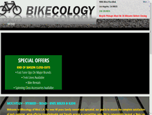 Tablet Screenshot of bikecologyla.com